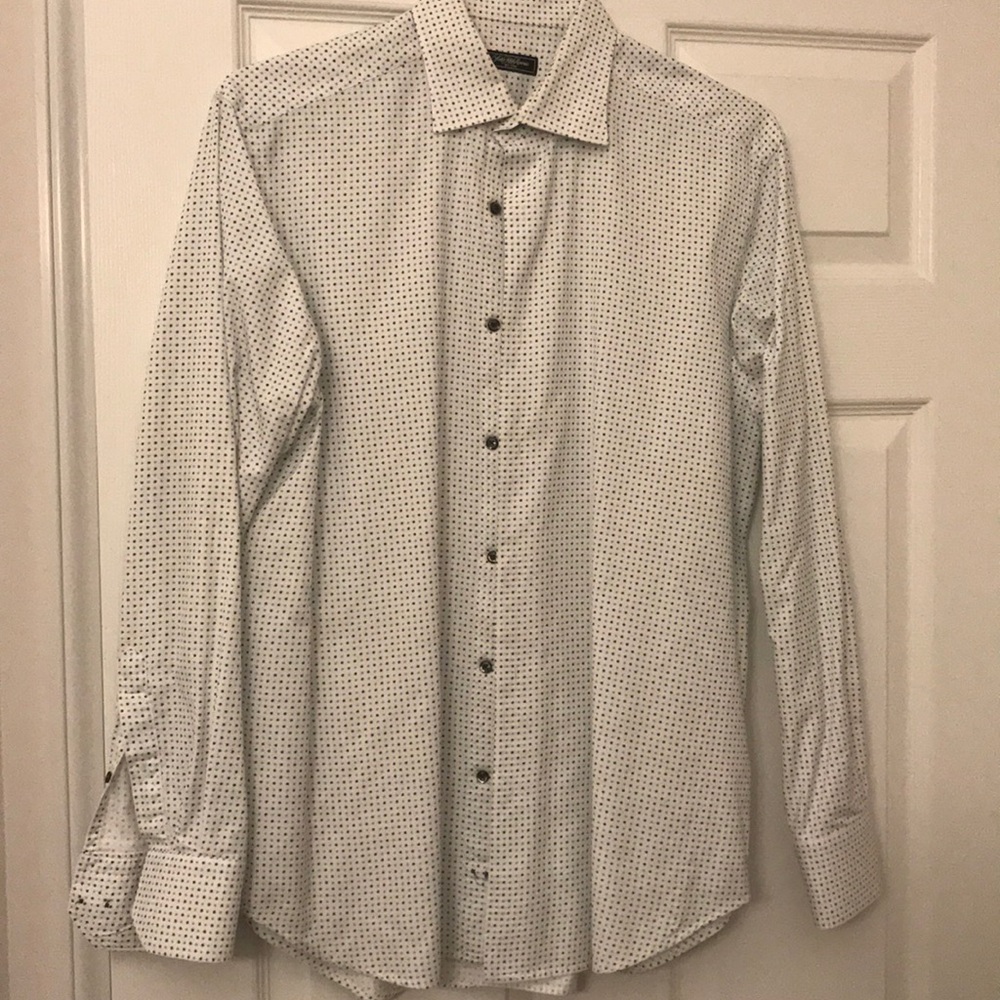 Men shirt size medium saks brand